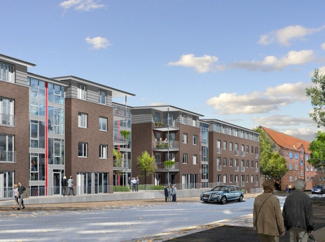 Wohnungen In Kiel
 Barrierearmes Bauen Gewoba Nord baut 83 Wohnungen in Kiel