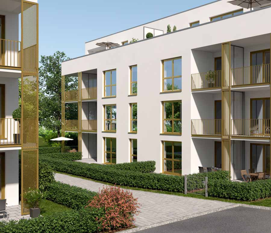 Wohnungen Landshut
 Am Bach Eigentumswohnungen im Projekt am Bach in Landshut