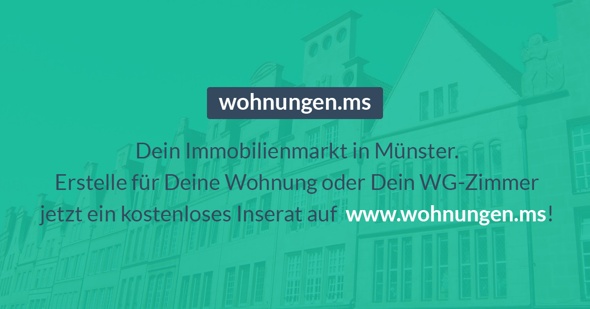 Wohnungen Münster
 wohnungen WG Zimmer & Wohnung mieten in Münster