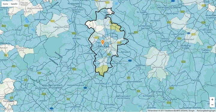 Wohnungen Zwickau
 Immobilien in Zwickau Immobilienpreise Zwickau 2017