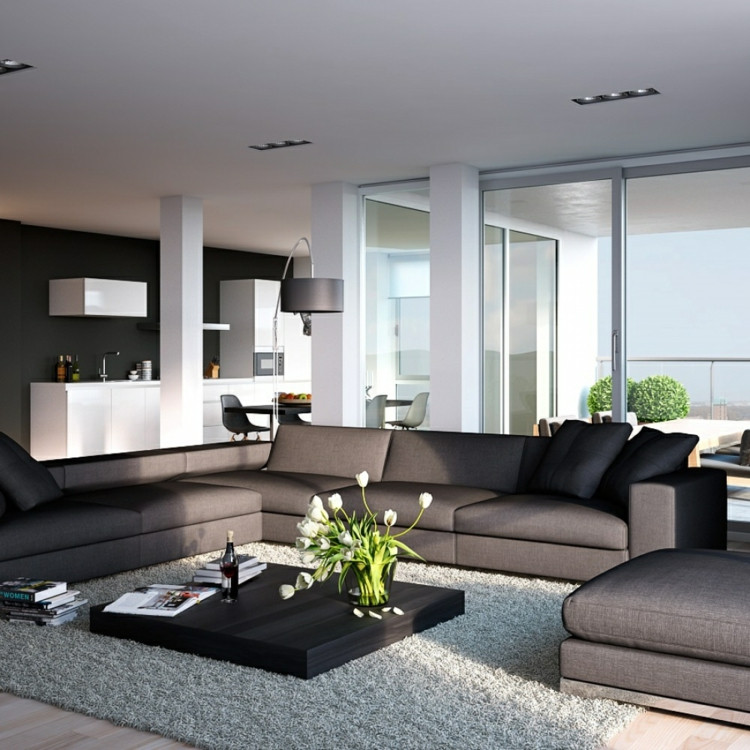 Wohnzimmer Weiß
 Wohnzimmer Einrichten Ideen Magnificent Wohnzimmer Modern