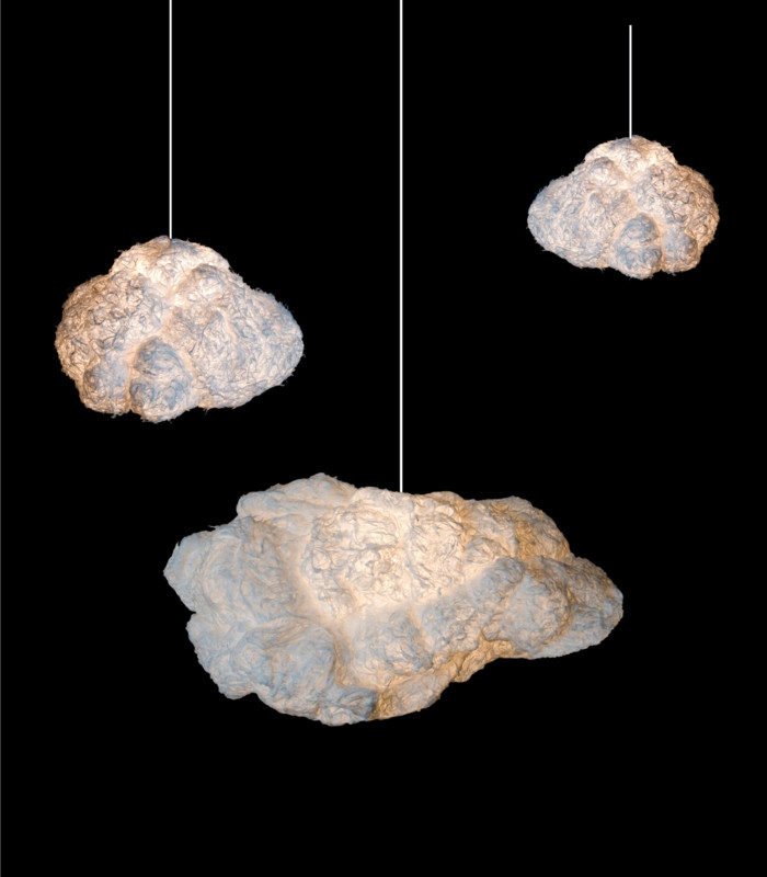 Wolken Lampe
 59 Fantasievolle DIY Lampen für echte Individualisten