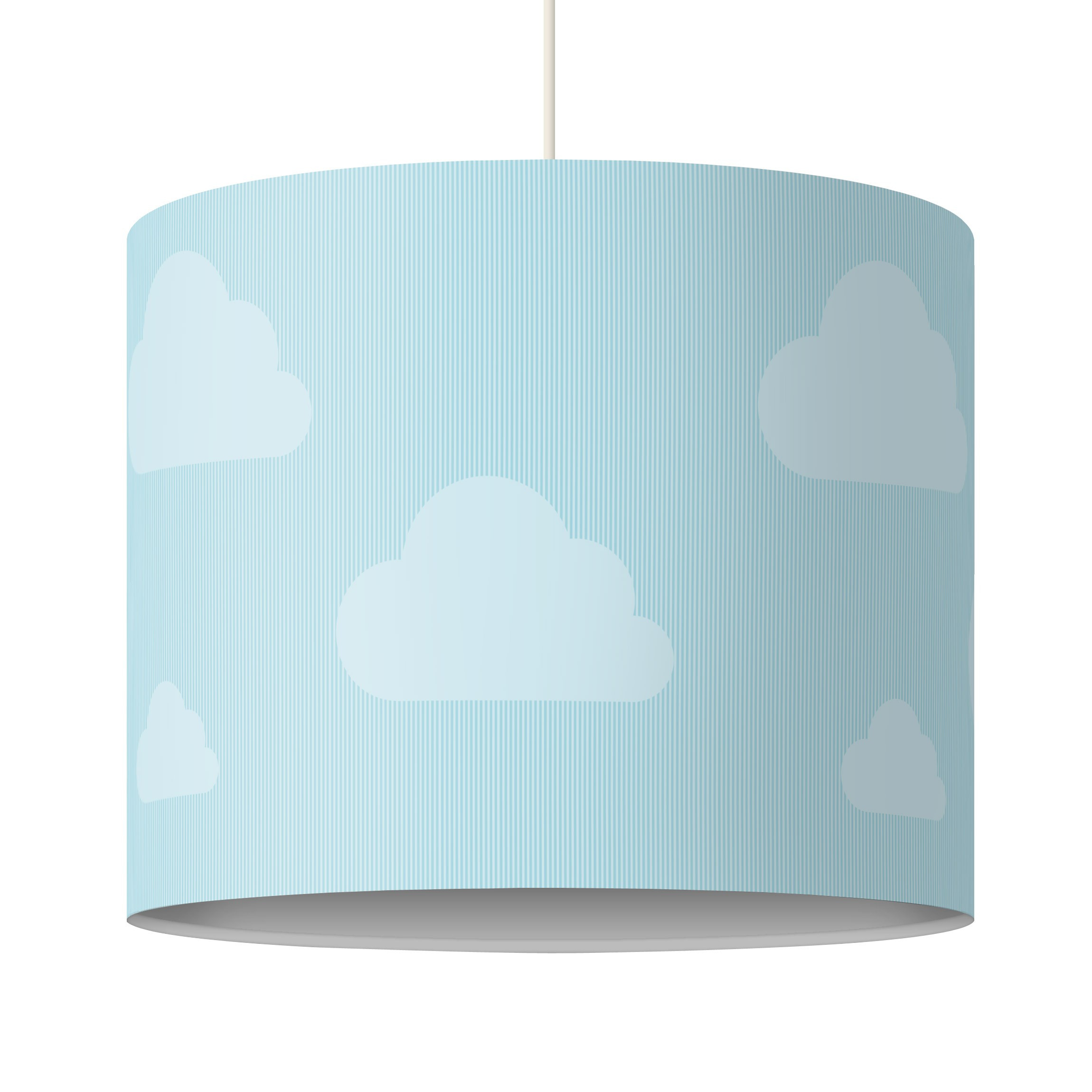 Wolken Lampe
 Kinderlampe Wolken Blau Lampe Lampenschirm Wolke Blau