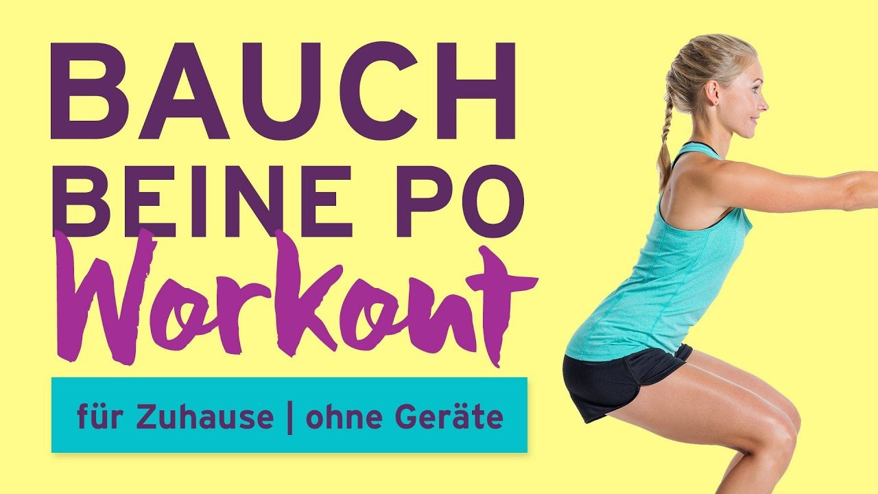 Workout Für Zuhause
 Bauch Beine Po Workout für Zuhause