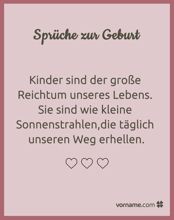 Wünsche Einer Mutter An Ihre Tochter Zur Hochzeit
 Schöne Sprüche zur Geburt Rund ums Kind