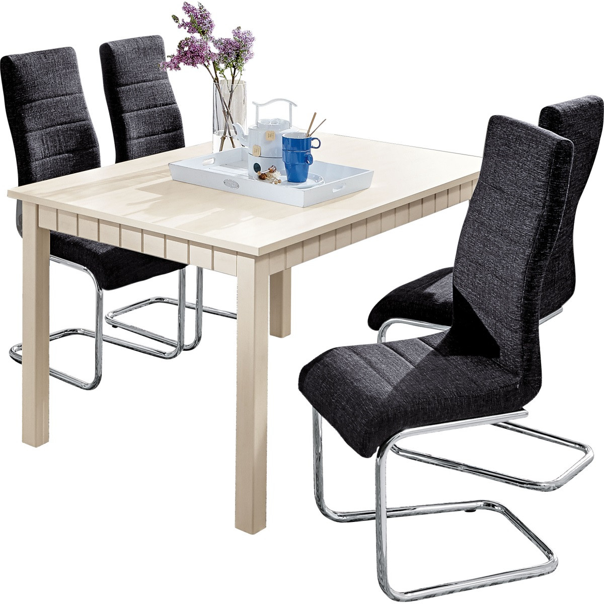 Www Möbel Boss De
 Esstisch Tirol Vanille Nachbildung ca 135 x 75 x 90 cm