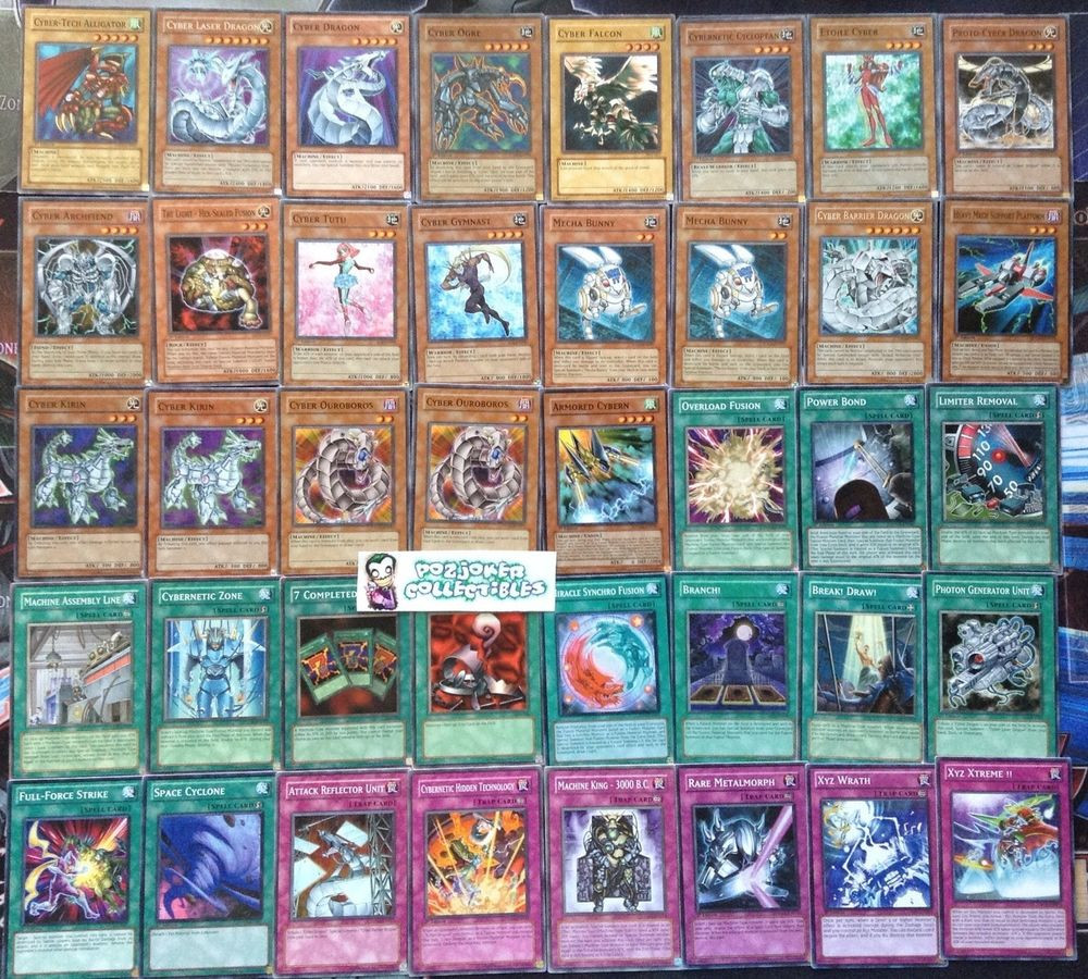 Yugioh Deck
 Yu gi oh Cyber Dragon Machine Deck Ready To Play 40