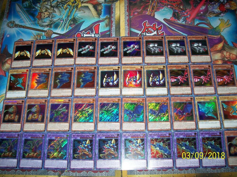 Yugioh Deck
 39 Card ABC Dragon Buster Deck Core Drake Wyvern V W X Y Z