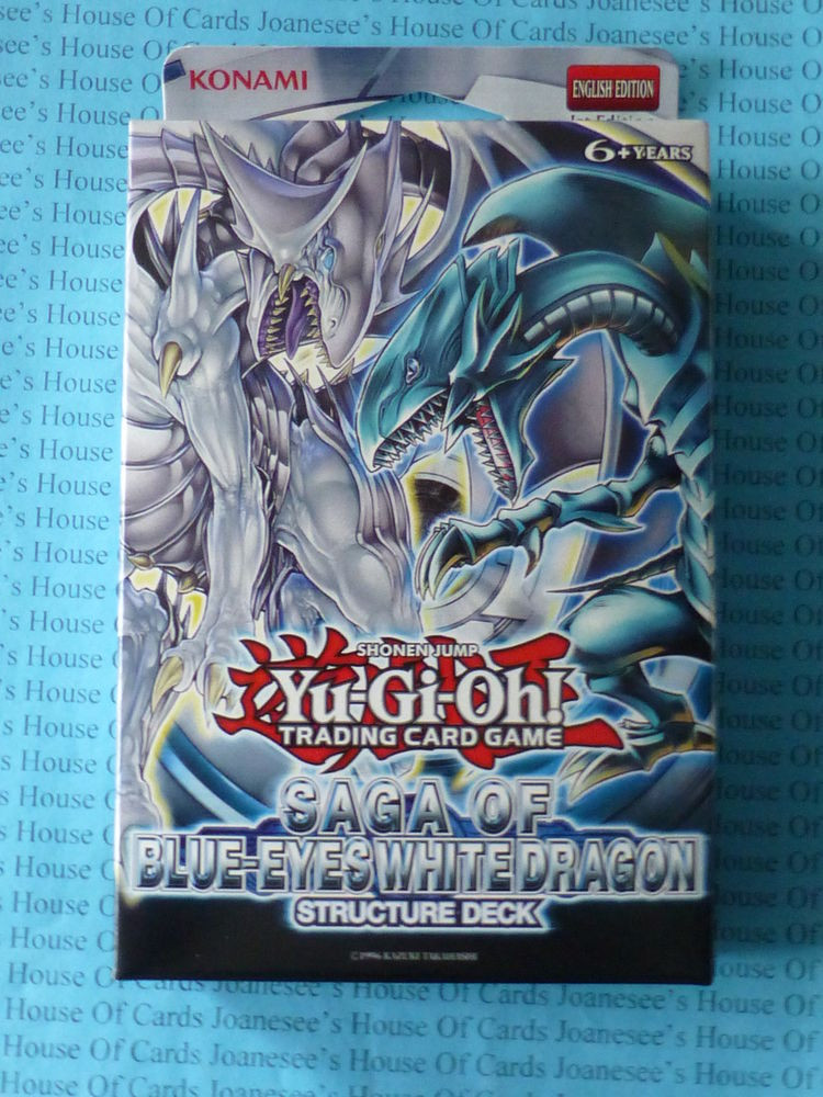 Yugioh Structure Deck
 Yu gi oh Saga of Blue Eyes White Dragon Structure Deck 1st