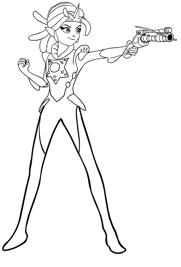 Zak Storm Ausmalbilder
 Drawing of Cece di Zak Storm coloring page