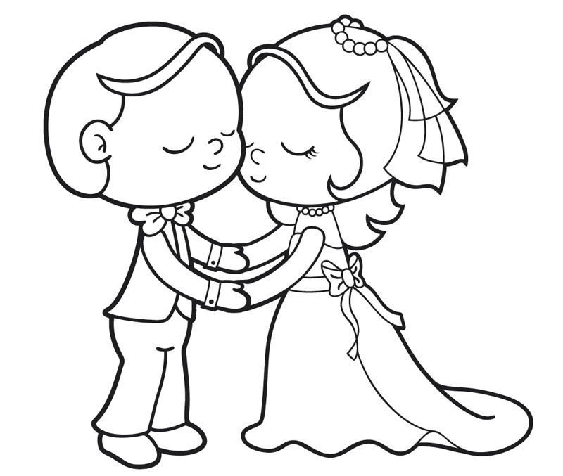 Zeichnung Hochzeit
 ausmalbilder hochzeit disney Malvorlagentv