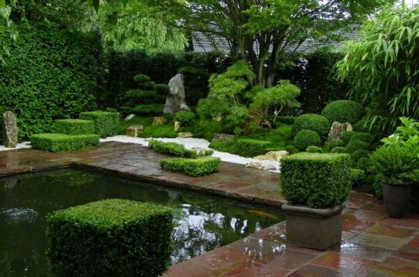 Zen Garten
 Zen Garten anlegen Hauptelemente des japanischen Gartens