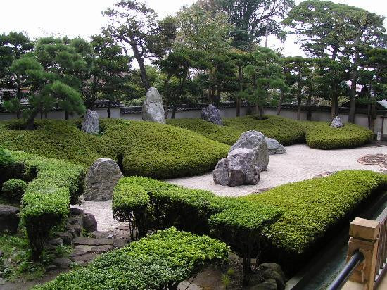 Zen Garten
 Zen Garten Karesansui Picture of Komyo ji Temple