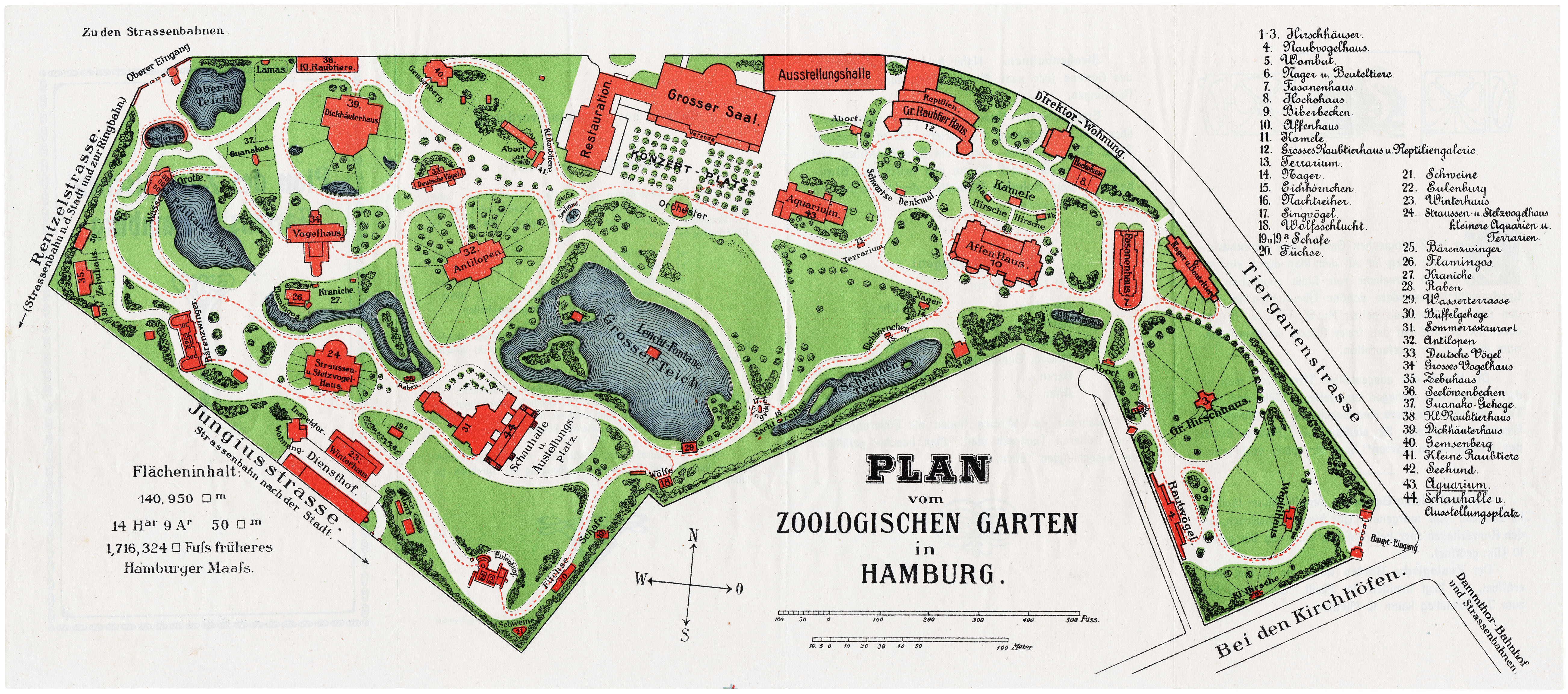 Zoologischer Garten Hamburg
 Alte und historische Karten aus Hamburg zu speziellen Themen