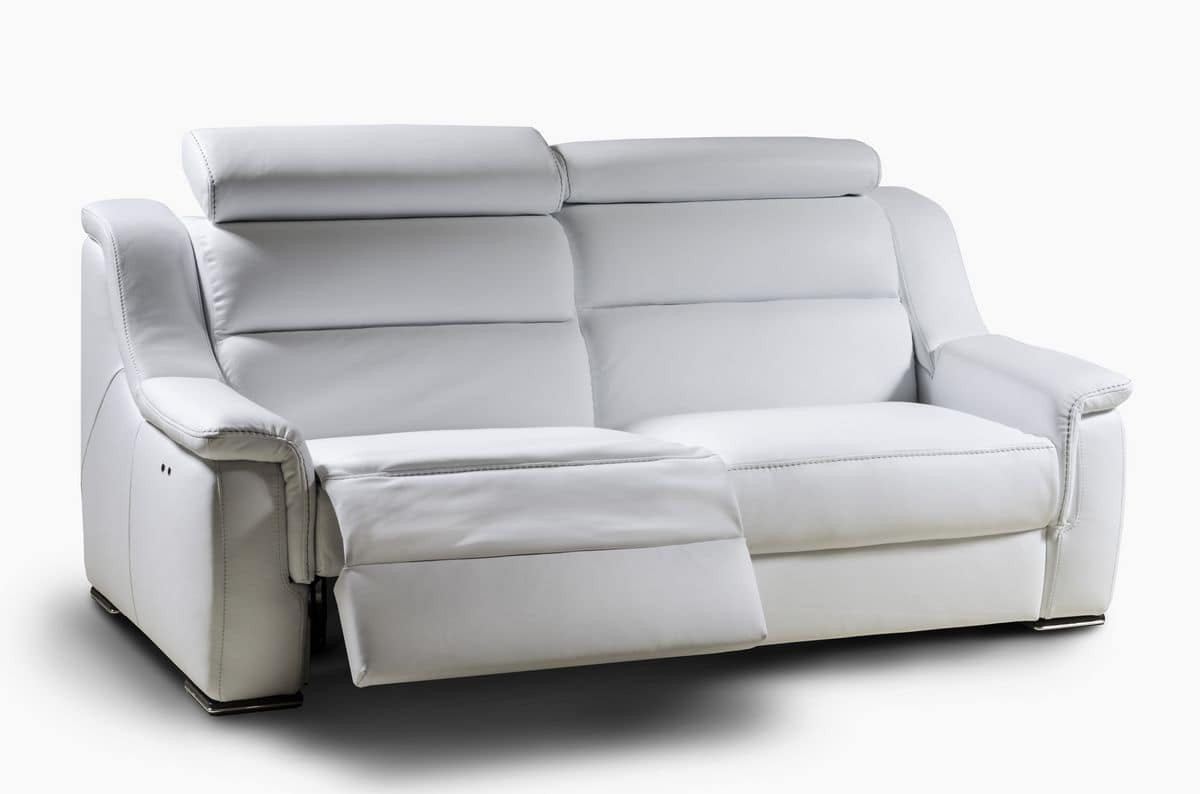 Zweisitzer Sofa
 Zweisitzer Sofa mit Kopfstütze verstellbare Rückenlehne