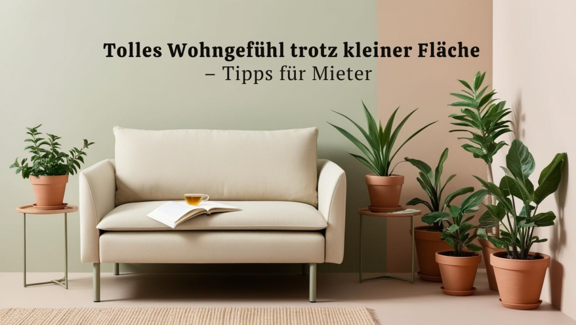 Tolles Wohngefühl trotz kleiner Fläche – Tipps für Mieter