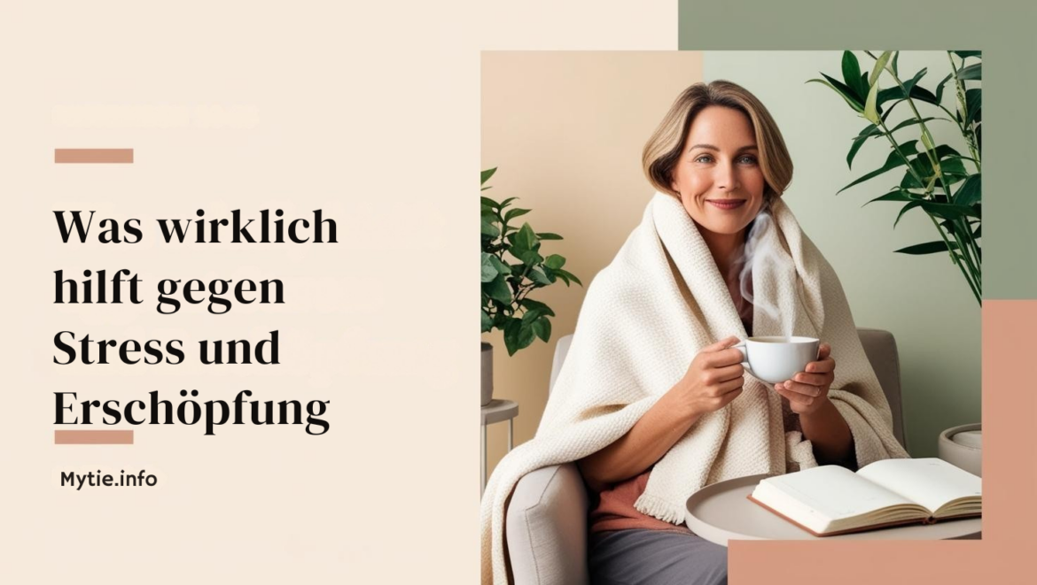 Was wirklich hilft gegen Stress und Erschöpfung