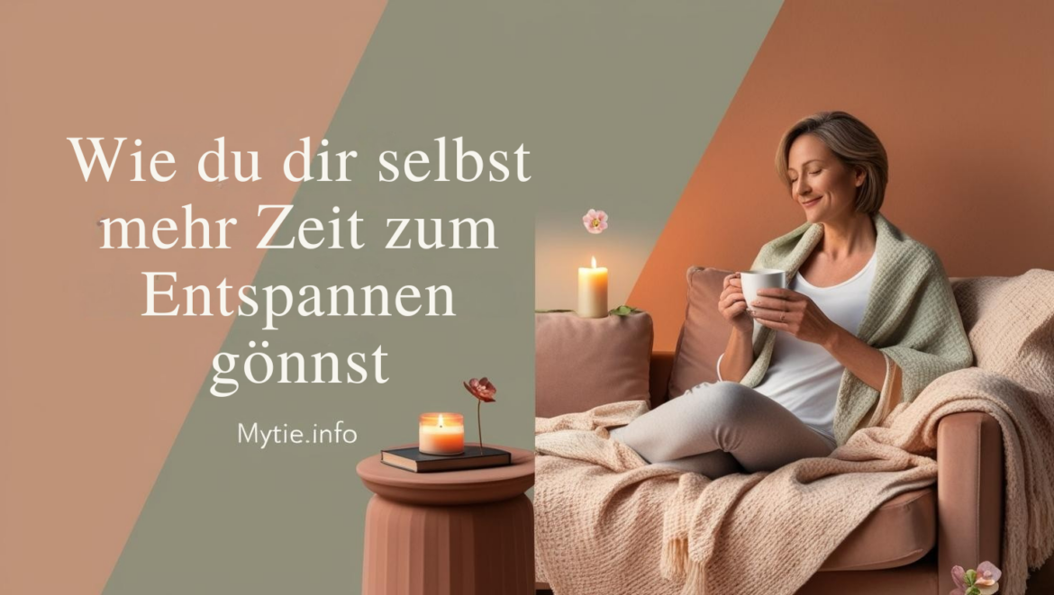 Wie du dir selbst mehr Zeit zum Entspannen gönnst
